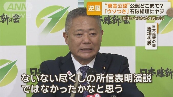 日本維新の会 馬場伸幸代表