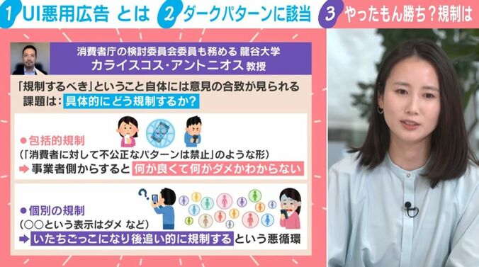 ダークパターン問題の課題