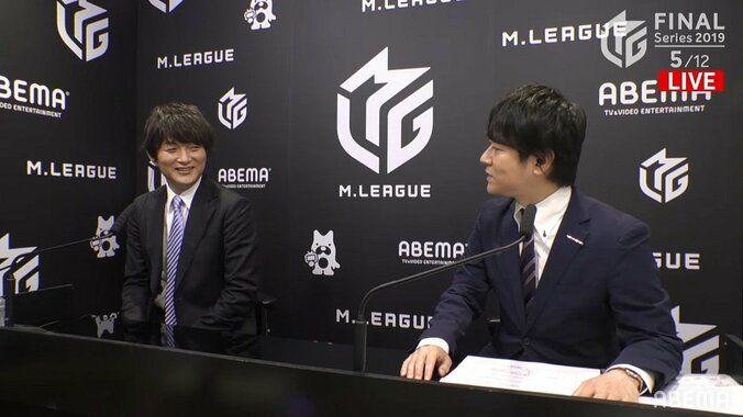 最強雀士・多井隆晴の「この顔に注意」瀬戸熊直樹、チャンス時の表情を解説／麻雀・Mリーグ 2枚目