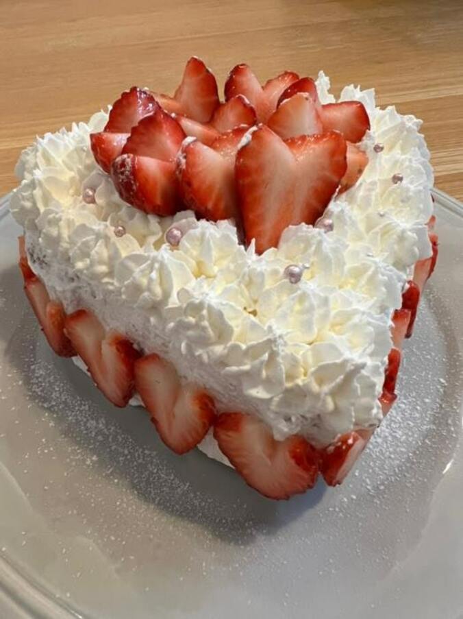  葛山信吾、妻・細川直美と娘達が作ったケーキを公開「愛されてますね」「美味しそう」の声  1枚目
