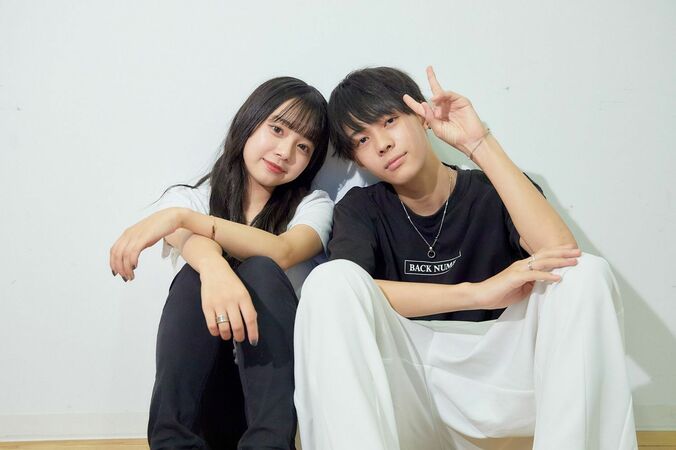 『今日好き』人気カップル・あやの（増田彩乃）＆はるひと（石川悠人）「僕が求めているタイプ」「幸せです」ラブラブの2人に直撃 5枚目