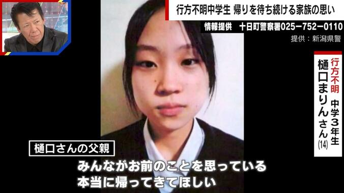 樋口まりんさん（14）