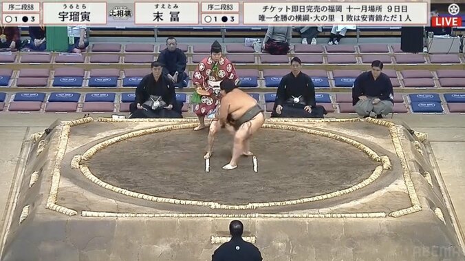 60キロ“最軽量”力士が驚きの動き