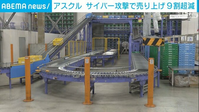 アスクル物流センター内の様子