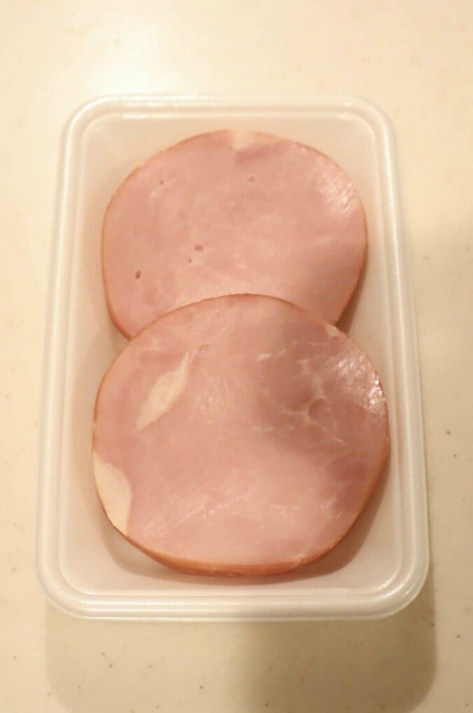 みきママ、ハムしかない日のお弁当を紹介「さすが！！」「美味しそう」の声 1枚目