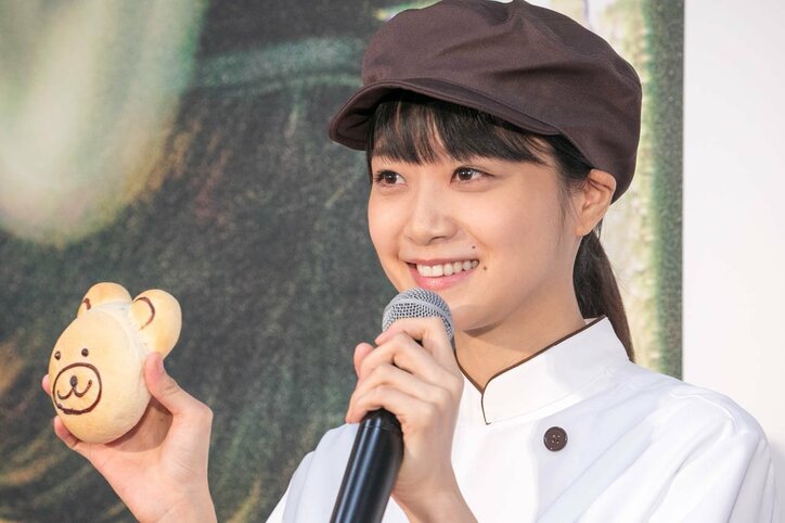深川麻衣がパン屋1日店長に就任、”モヤキュン”濃く出てる初主演映画をPR