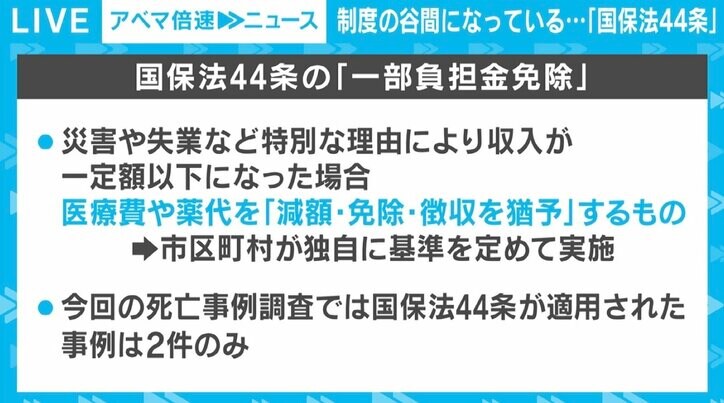 乳房のしこりを自覚も貧困が理由で受診せず、気づけば末期がんに…“手遅れ死亡”事例45人は「氷山の一角」、制度の周知に課題も