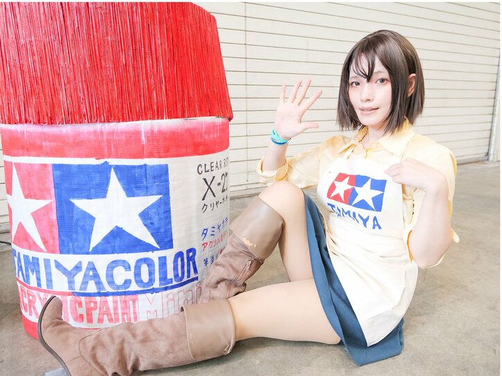 【写真・画像】プラモのモ子ちゃんコスプレ画像 11枚目