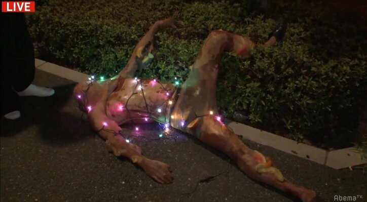 放送ギリギリ！　芸人が全身蜂蜜で「ウシジマくん式」昆虫採集　「ミヤマクワガタ、カモン！」