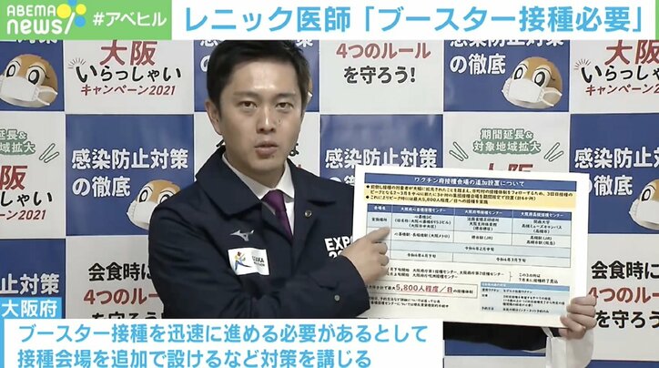 医師「一刻も早く高齢者のブースター接種を」3回目ワクチン前倒し オミクロン株拡大への備え