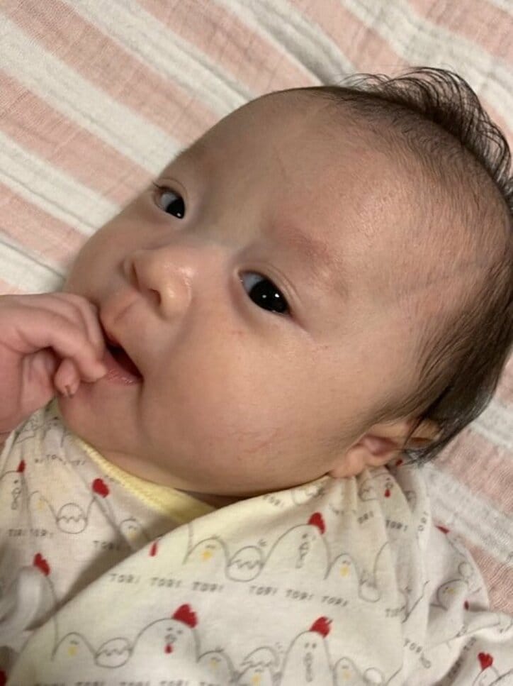 キンタロー。の夫、娘からの“悩殺”ビームにメロメロ「射抜かれましたね」「可愛い」の声