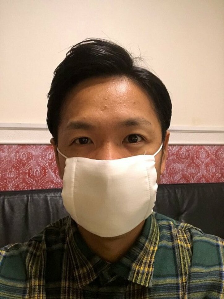 はんにゃ・川島、政府配布の布マスクが届いたことを報告「厚手なのは嬉しい」