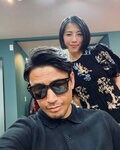 魔裟斗、妻・矢沢心との2ショットを公開「便乗して来る矢沢ちゃん!」