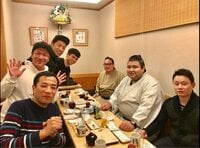 はなわ 大関・高安、小島よしおらとの食事会を堪能「くだらない話もたくさんして楽しかった!」