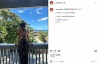 “令和の超新星”山田あい、透け感衣装越しの“美ヒップ”際立つバックショットを公開「最近お尻も良くない？」