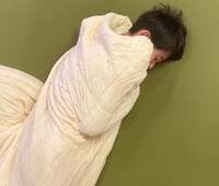 市川團十郎白猿『苦しんでます』