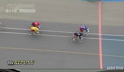 新田祐大が逃げて決勝へ「どうにか勝ち取りたい」／伊東：共同通信社杯