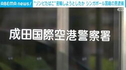 「ゾンビたばこ」密輸容疑 シンガポール国籍の男逮捕