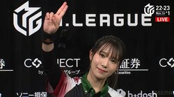 ポニーテールで“じゃじゃ馬モード”伊達朱里紗、放銃覚悟の攻撃麻雀で3勝目！ファンに笑顔のプレゼント／麻雀・Mリーグ