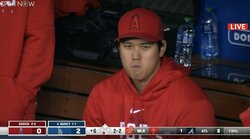 WBCの激戦でさすがに大谷翔平もお疲れモード？ベンチで見せたおネム顔に「ネム谷w」「大谷さんかわいいやん」とこの日1番の盛り上がり