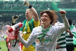 古橋亨梧が自身初のスコットランド1部得点王を受賞！　36試合の出場で27ゴールを記録