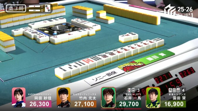 超大接戦！ほぼ全員がアガリトップ“全員集合”の瞬間