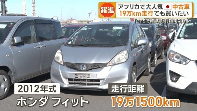 2012年式のホンダのフィット