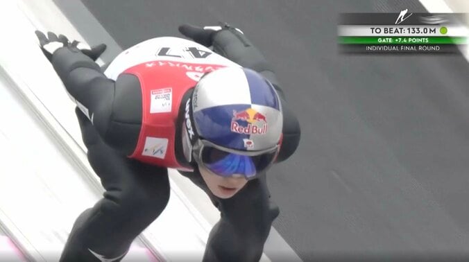 【写真・画像】「なんというジャンプだ！」日本人五輪王者が母国で衝撃“136.5M” 確信した世界一「このまま下まで飛んでくるんだろうな」　1枚目