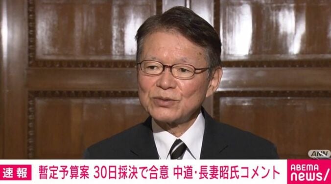 長妻昭・予算委筆頭理事