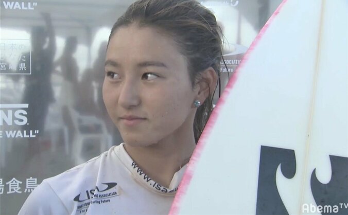 サーフィン女子・松田詩野、東京五輪へ大きく前進　「ワールドサーフィンゲームズ」でアジア最上位確定 2枚目