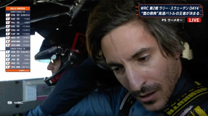 “プラダを着たドライバー”がGRヤリスで大ジャンプ！ 世界ラリー、“ただならぬ姿”に反響続々「御曹司きた」「しかもイケメン」 5枚目