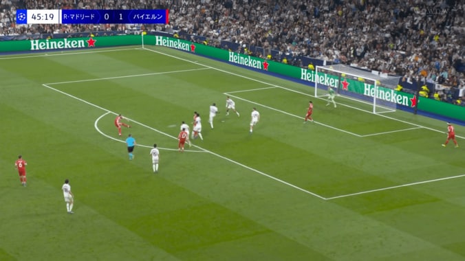 「日本戦いなくてよかった…」“世界最強CF”ケインの強烈ゴラッソに騒然！「マジで何者？」「どうせ決めるんやろ感は異常」 3枚目