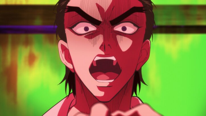 【写真・画像】極道（ごくどう）の集会に一人の忍者が現れて…アニメ『忍者と極道』第2話先行カット&あらすじ公開　2枚目