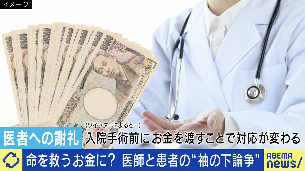 執刀 医 謝礼