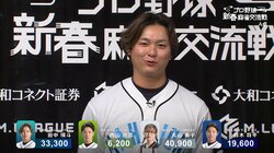 プロ野球選手がMリーグの舞台に「甲子園のような感覚」元アイドルの女流雀士も感動「うれしいです」／プロ野球 新春麻雀交流戦