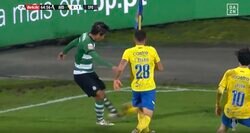 「また破壊！」「予測能力エグい」スポルティング守田英正が“天才的ディフェンス”を炸裂した瞬間　ボックス内で相手の攻撃を読み切る→チームの危機を救う神クリア