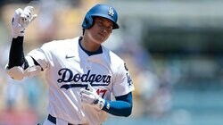 大谷翔平、球団記録タイ5試合連続ホームランの快挙！　ド軍は大谷のホームインで9回劇的サヨナラ勝利