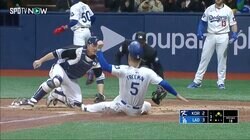 大谷翔平の後を打つMVP男は走塁もエグすぎた！ フリーマン、完全アウトのタイミングをセーフにした“忍者スライディング”の瞬間