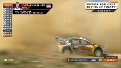 ああ…前が見えない！世界最速ラリーカー、“視界ゼロ”で全開走行の驚愕シーン　「すげえ」「まきあげてんなぁ」ファン脱帽