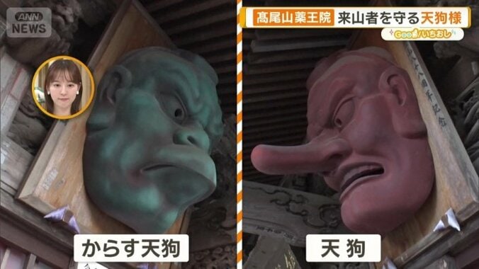 からす天狗と天狗