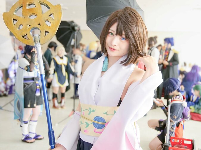 【写真・画像】『FINAL FANTASY X』ユウナコスプレ画像　2枚目