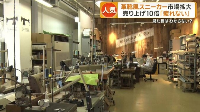 革靴作りも改良を重ねながら取り組む