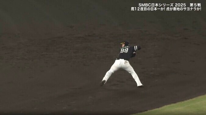 SBの“日本一男”野村勇の絶妙美技は「今宮かと思った」 決勝弾前の大ファインプレーに「飛び込んだら行き過ぎる」阪神OBも絶賛 3枚目