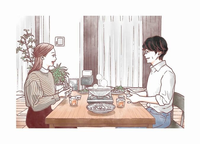 人気女性イラストレーター、マキ ヒロチ・進藤やす子・山科ティナが映画『食べる女』に共感！特別イラストを描きおろし 1枚目