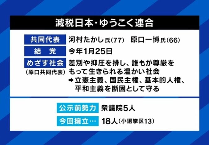 減税日本・ゆうこく連合