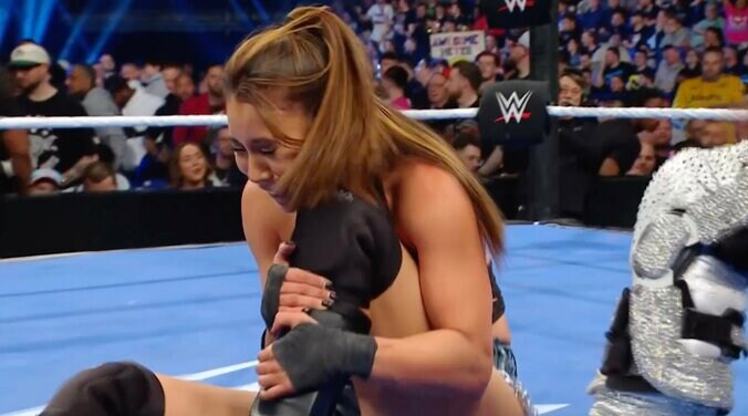 解かれてもなおミチンは痛みで絶叫