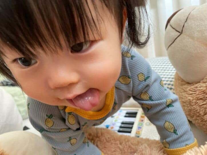  あいのり・桃、専門医に診てもらいたい息子の舌「こんなとこまで遺伝するのか」 