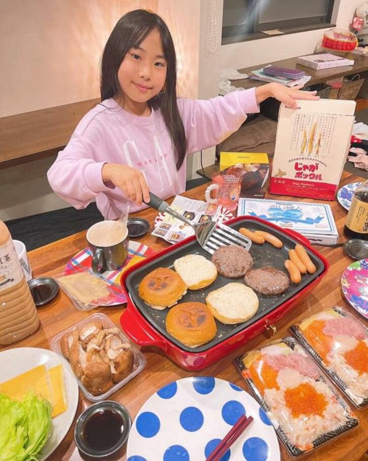  みきママ、娘が1人で作った料理を次男が絶賛「天才ですか！？」「美味しそう」の声 