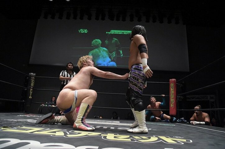 「この闘いは必然」“アイコン×カリスマ”でトップの座を争う　DDT両国メインは男色ディーノvs佐々木大輔に決定
