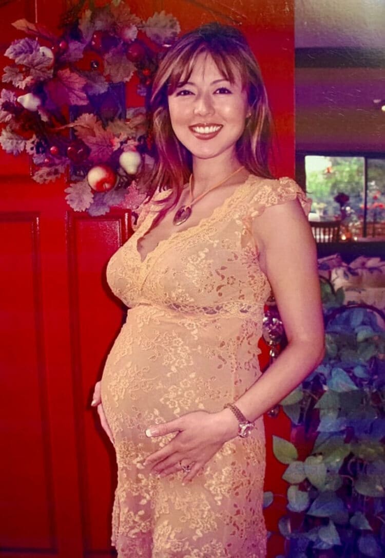 武田久美子　マタニティーヌード 